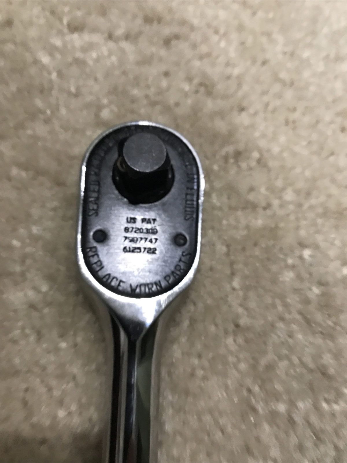 Snap On Tools S80A 1/2″ Drive Standard Handle Ratchet 80 Tooth Fine Gear