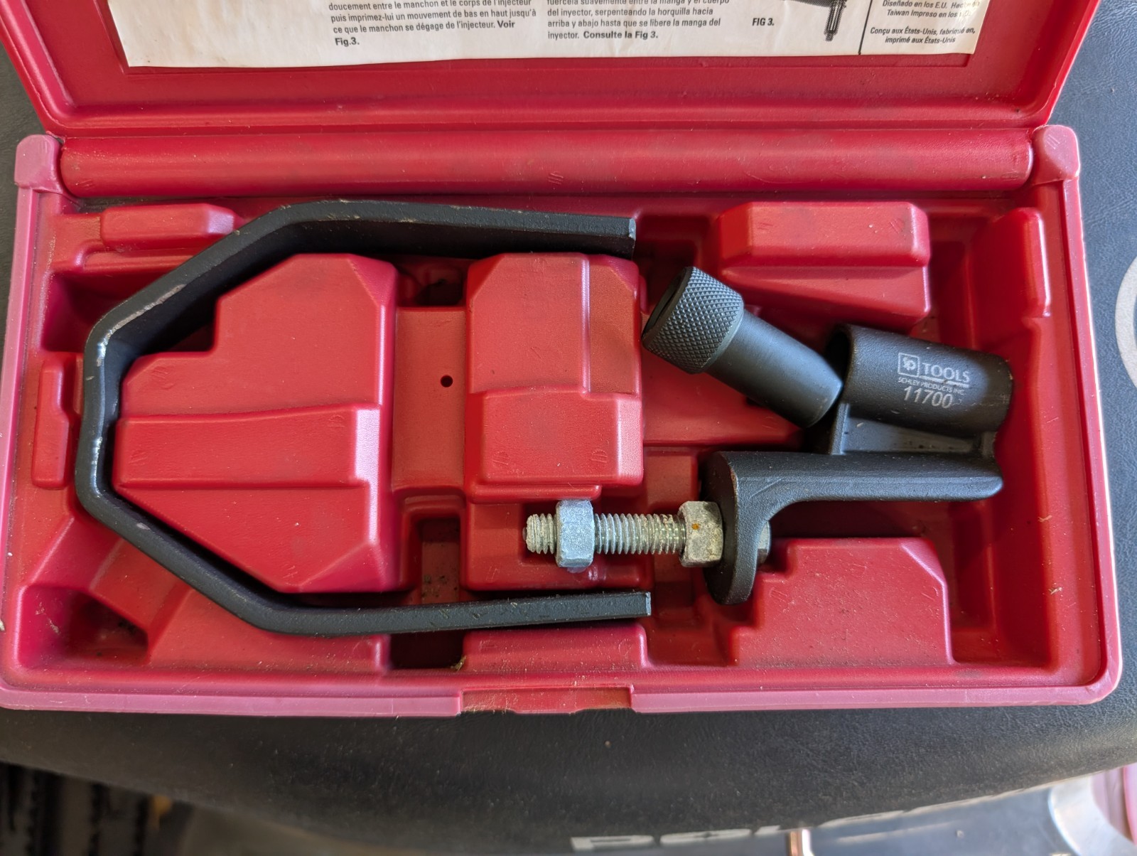 GM Duramax LB7 Engine Injector Puller Schley 11700