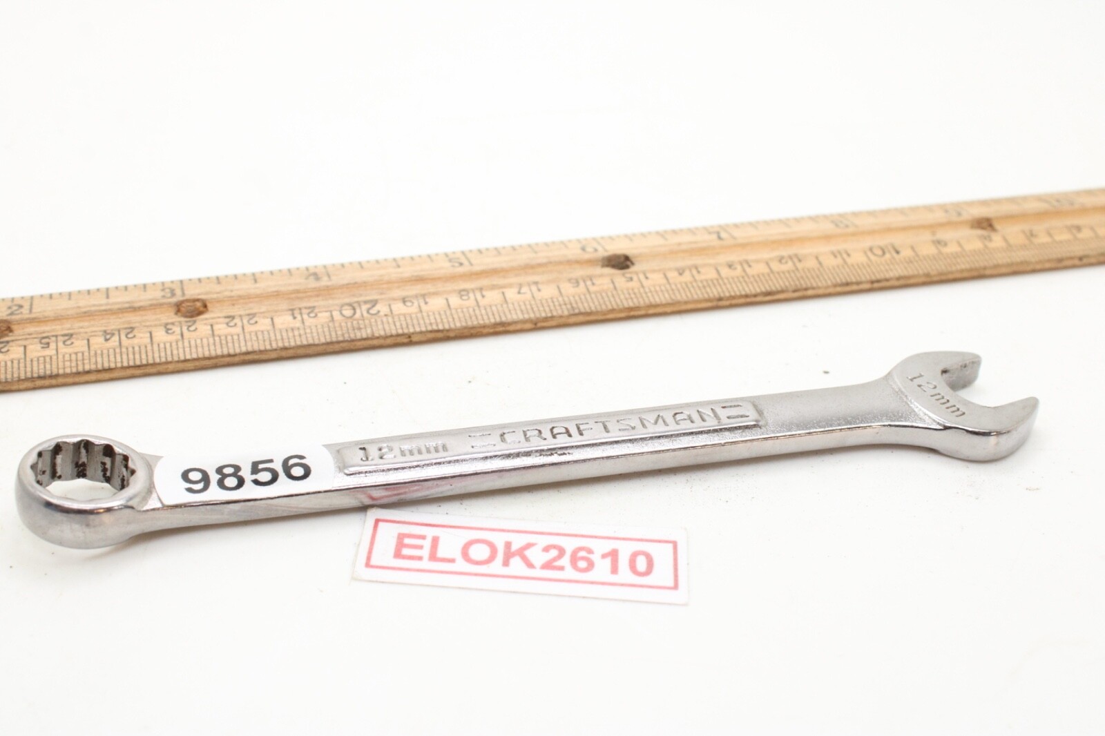 Craftsman -V^-42916 12mm 12 Point Metric Combination Wrench USA