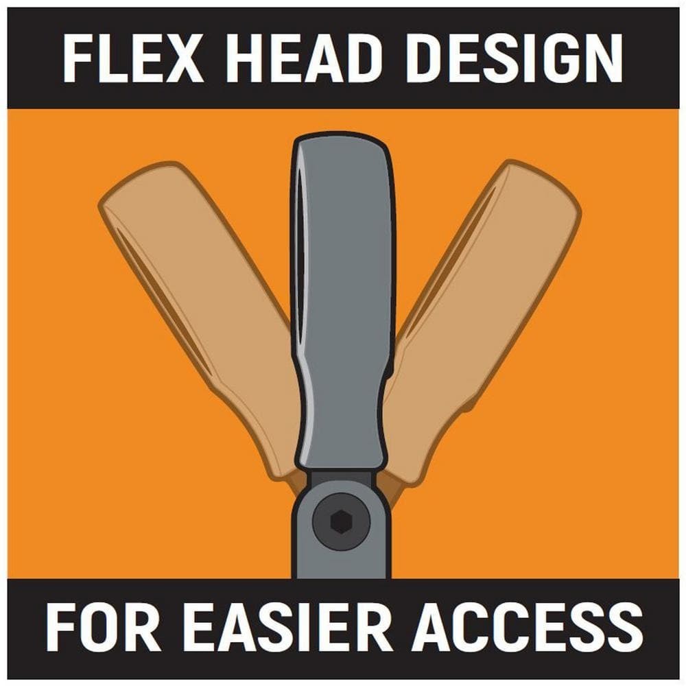 1/4 In. Drive 72-Tooth Quick Release Locking Flex Slim Head Ratchet