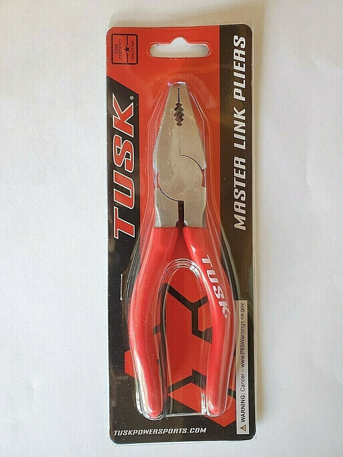 Tusk Chain Master Link Clip Pliers – ATV Motorcycle – 420 428 520 525 530 Series