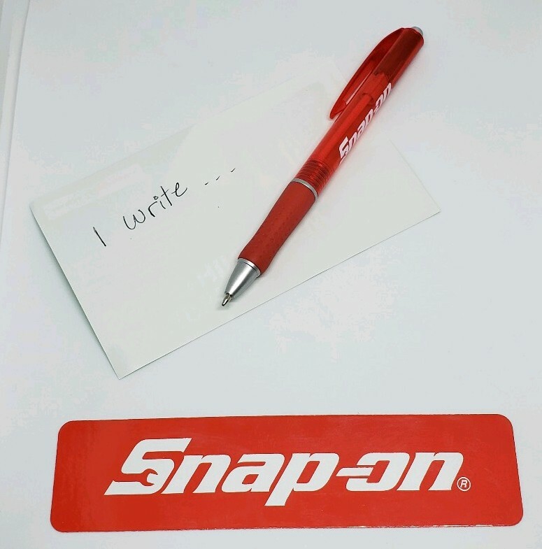 5 Snap on Tools items ,5 snap on Pocket pens RED/SILVER BRAND NEW !!!!!!