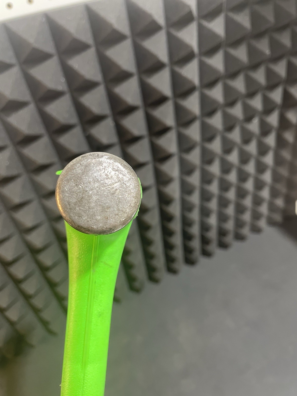 Snap-on HBBD16 16 oz Soft Grip Dead Blow Ball Peen Hammer Green