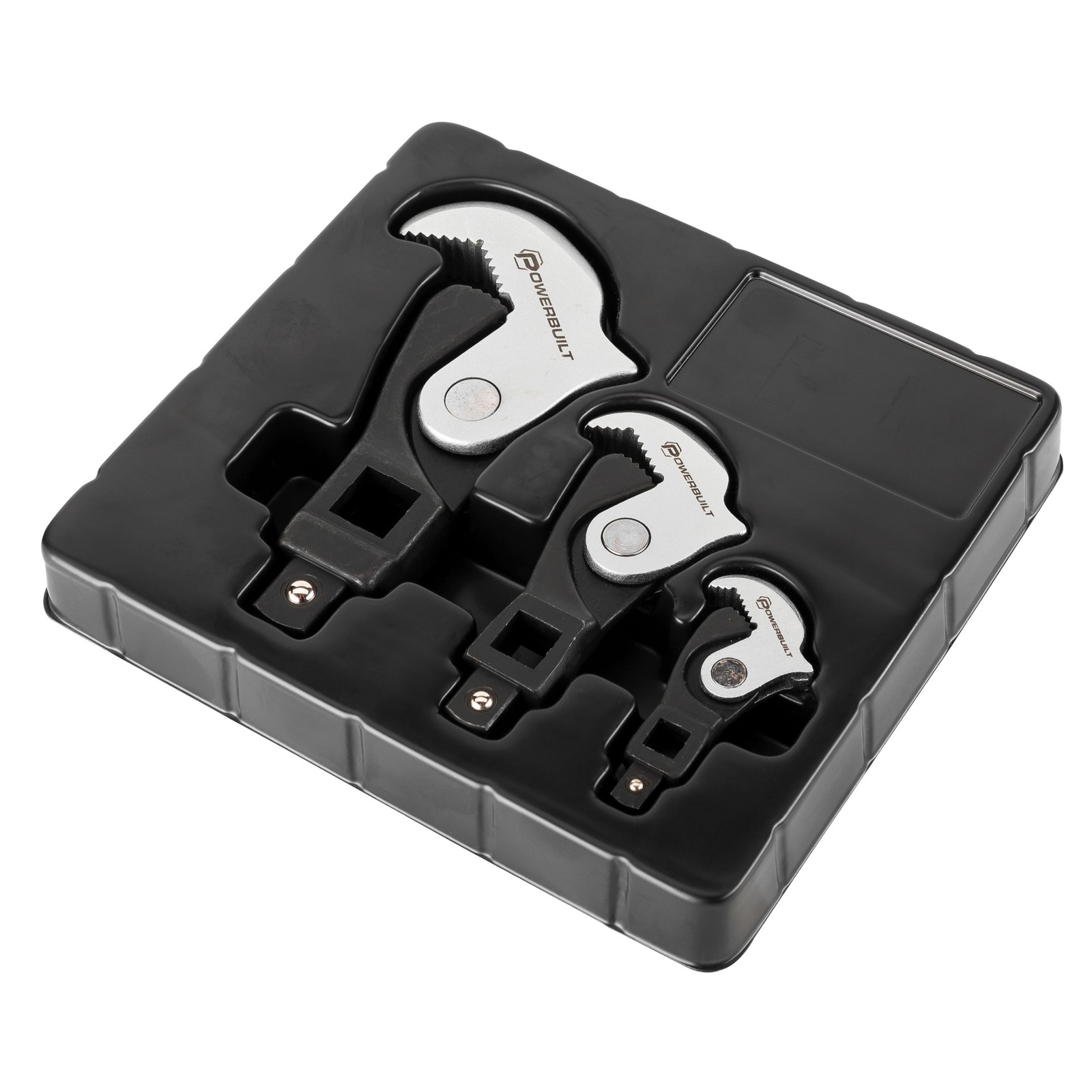 Powerbuilt 3 Piece Spring Crowfoot Wrench Set – 642963