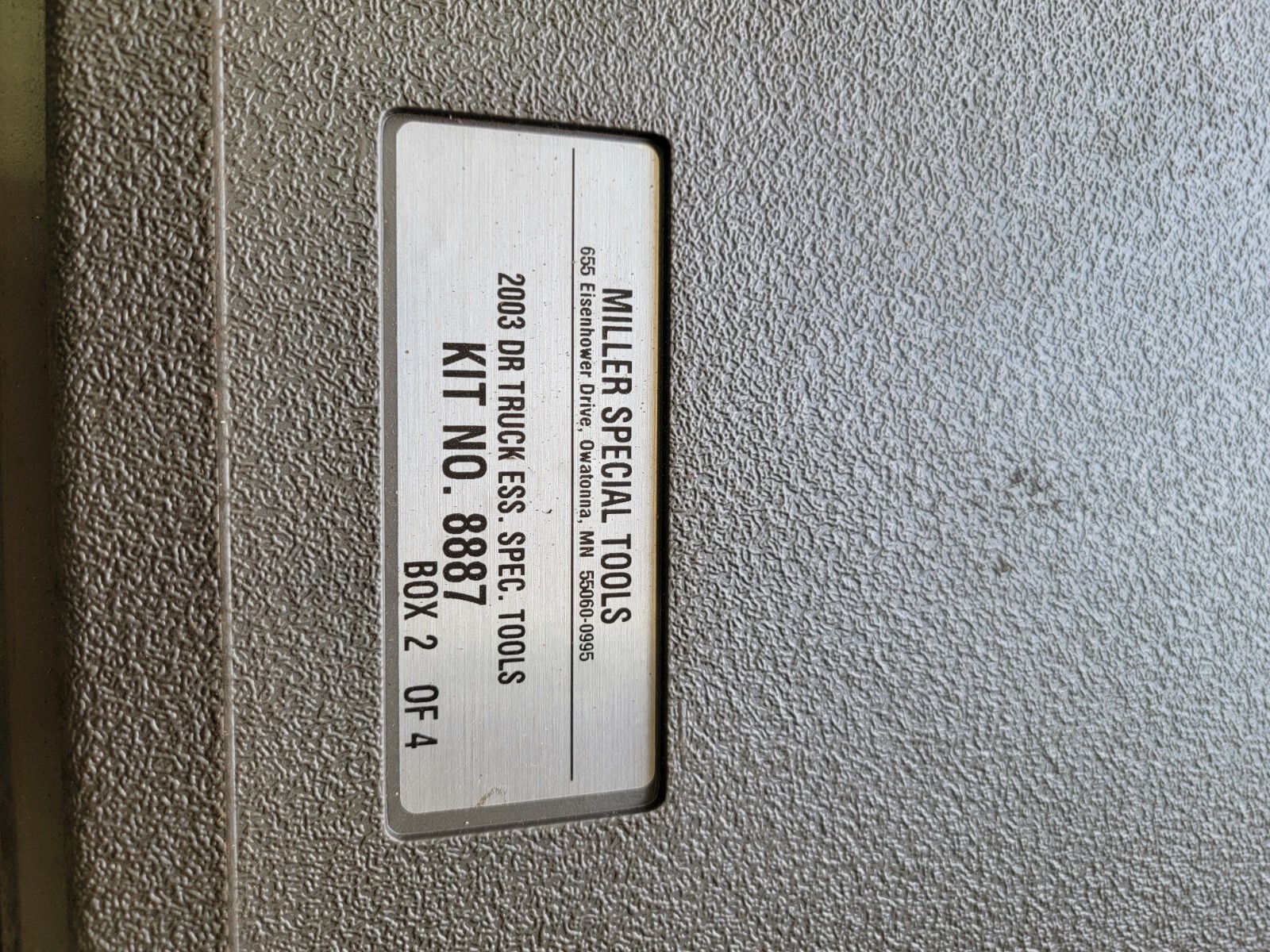 Miller Special tools Used 8887 Dodge Ram Axle Steering Set Missing 2 pieces