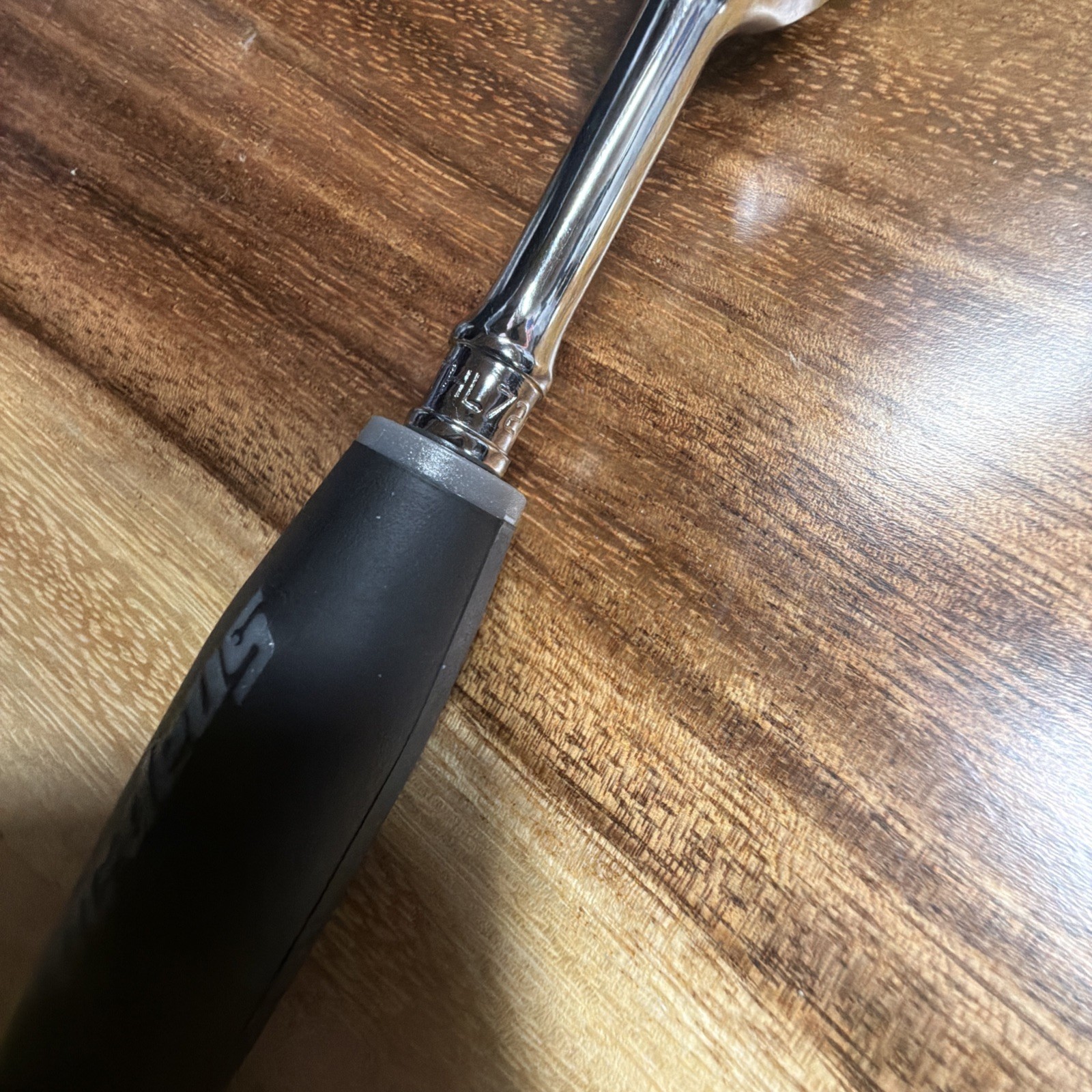 New Snap On THL72 1/4″ DARK TITANIUM Soft Handle Ratchet – Free Shipping