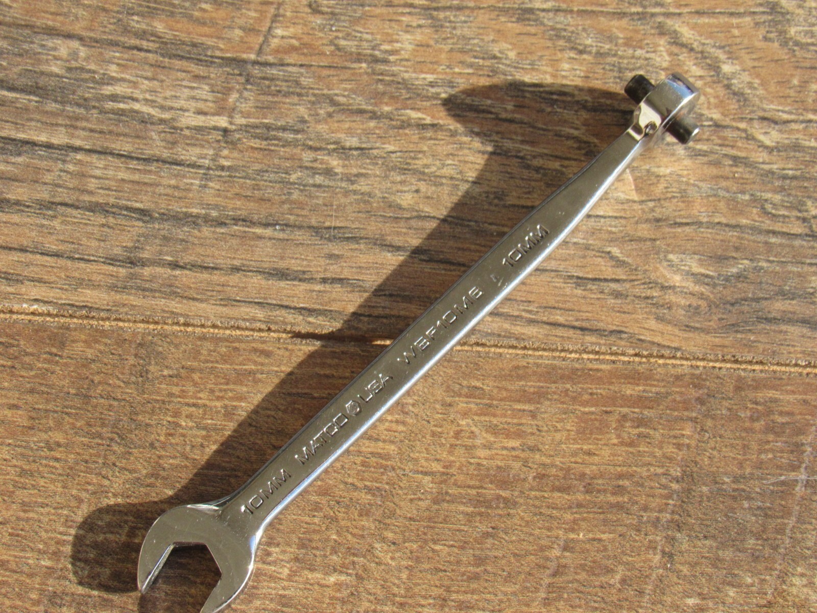 RARE MATCO 10MM WBF10M6 CHROME METRIC SPECIALTY WRENCH 10 MM WBF10 M6 NICE USED
