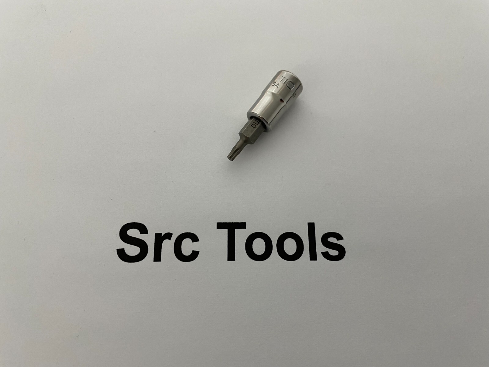 Snap-On Tools USA *NEW* 1/4″ Drive T10 Torx Bit Chrome Socket Driver TTX10E