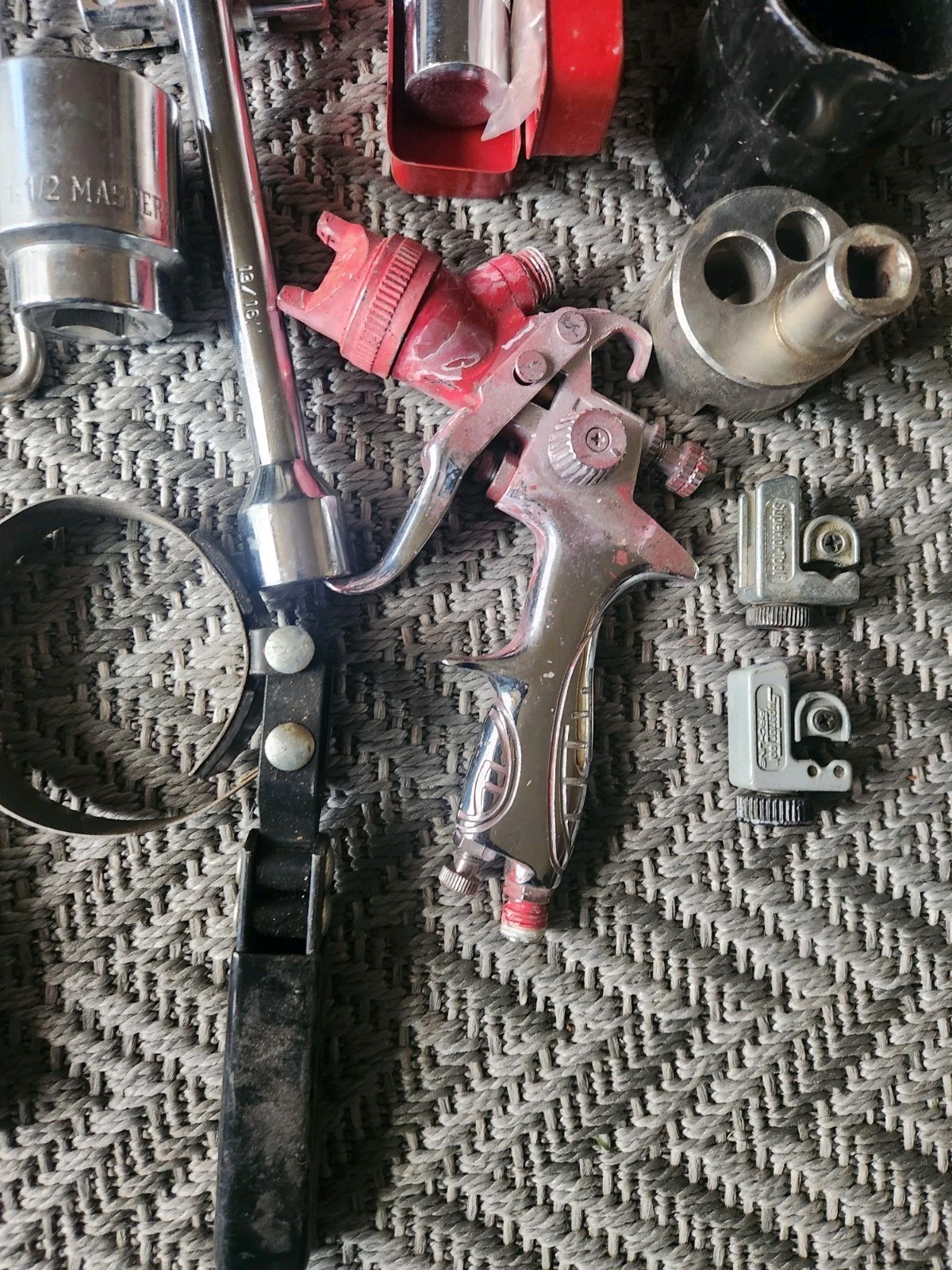 Lot of Mechanic Hand Tools