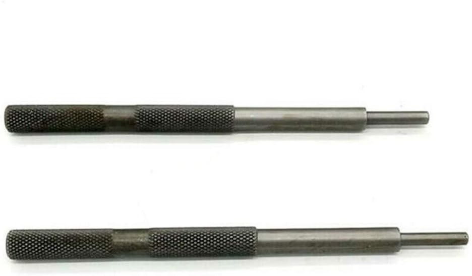 2 Pcs Engine Valve Guide Tool 5/5.5mm Engine Valve Remover Installer Repair Tool