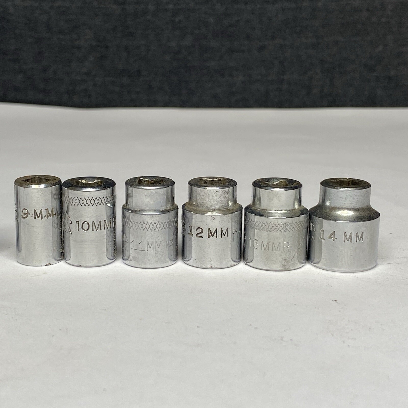 Mac Tools USA 1/4″ Drive Metric 4mm – 14mm Shallow 6-Point 11 Piece Socket Set