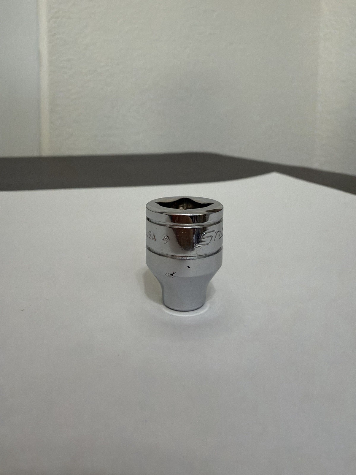 Snap on 1/4″ Shallow Socket 3/8″ Drive 12 Point F081 USA
