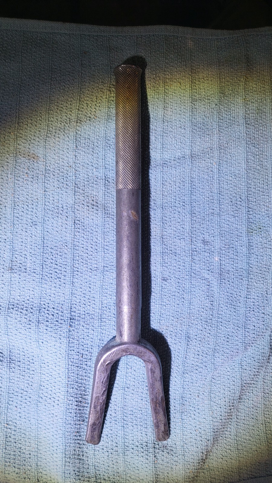 Vintage 12″ Ball Joint Fork Tie Rod Separator Pickle Fork Tool 1 3/4 opening 