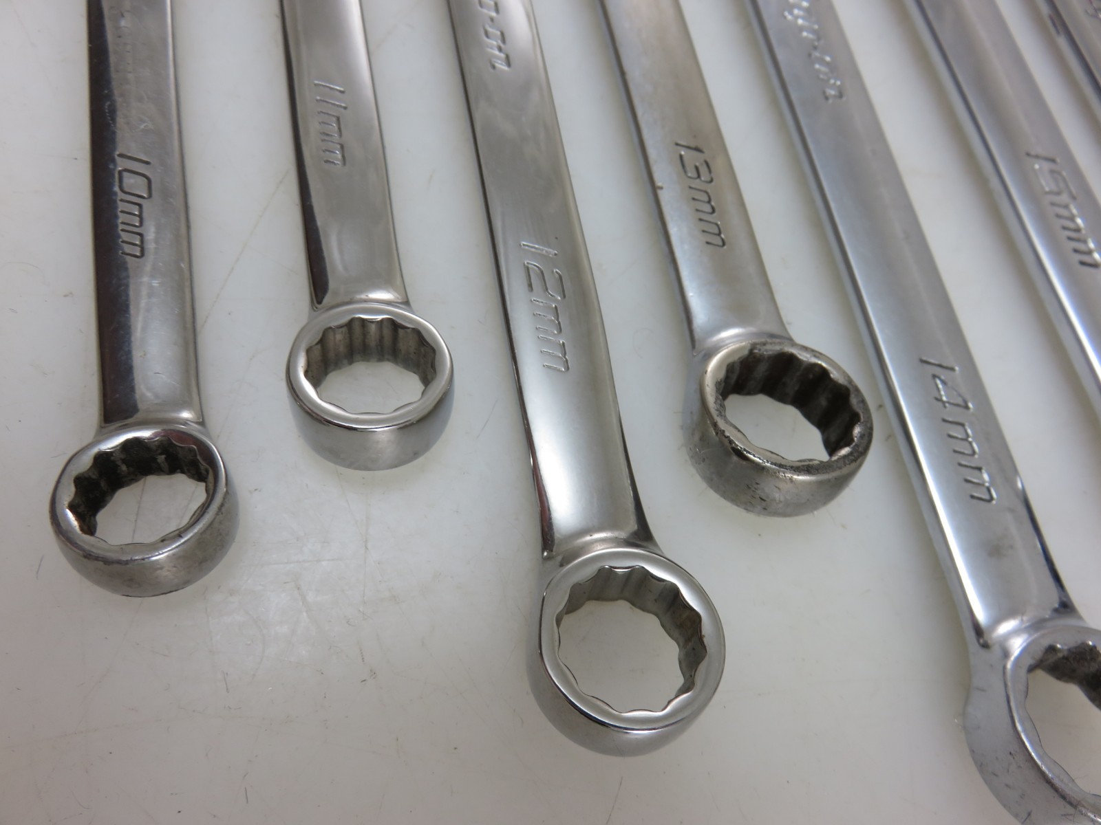 Snap-On METRIC OEXM Series Combination Wrench 8pc Set 10mm-17mm