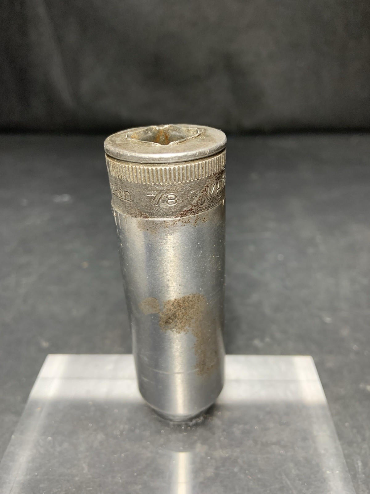 Vintage 1945 Snap-On Tool S280 «G» Government 7/8” Deep Socket 1/2” Drive 12 Pt.