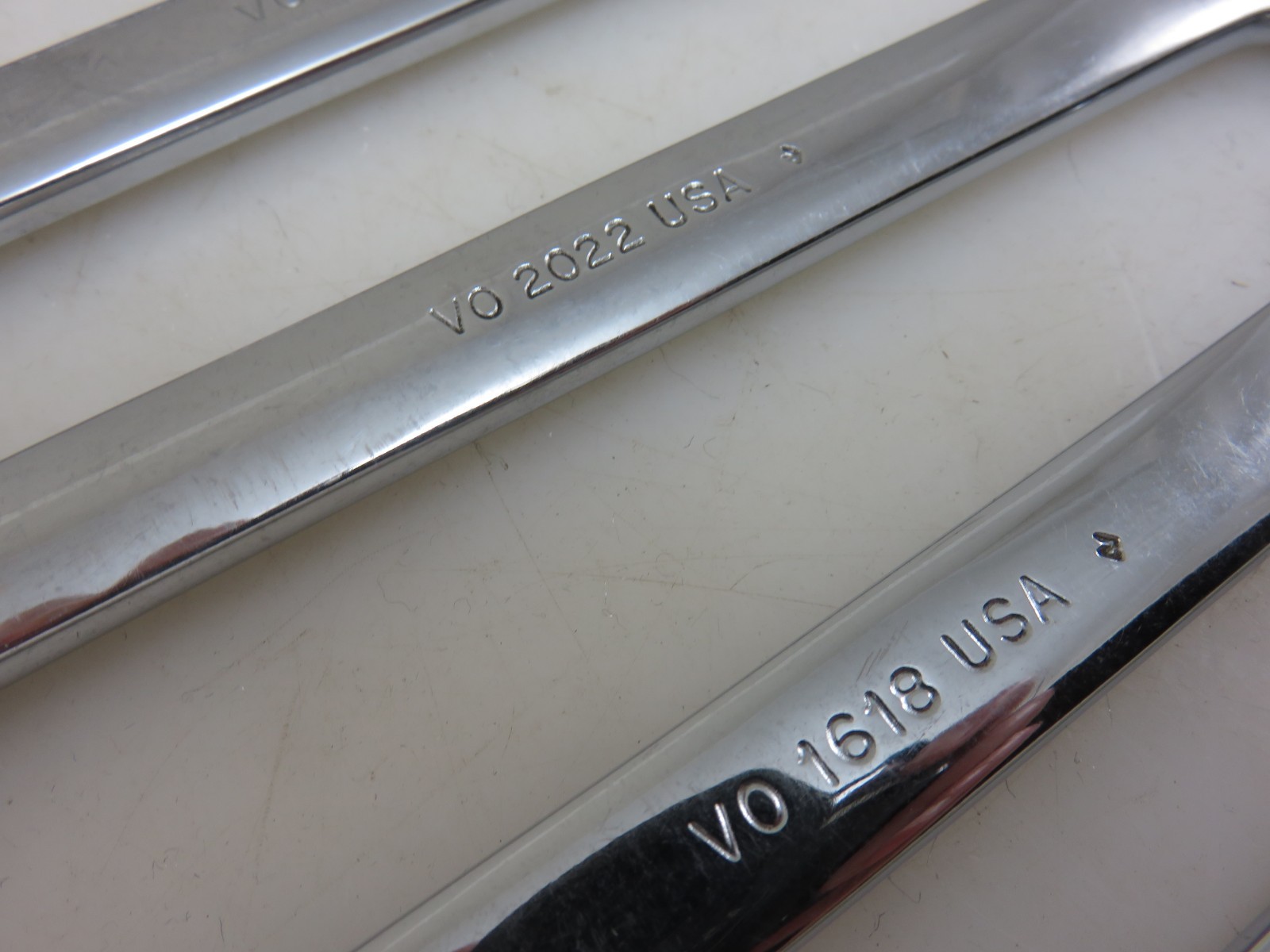 Snap-On VO Series Open End Wrench Set 6pc 1/4″-15/16″ Vintage Logo