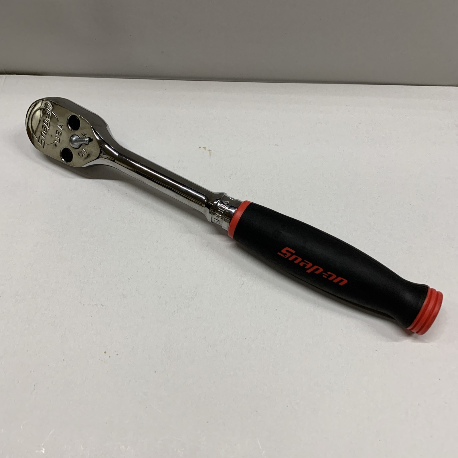 Snap On Tools USA SH80A 1/2” Drive Red Soft Grip Handle 80 Tooth Ratchet NEW