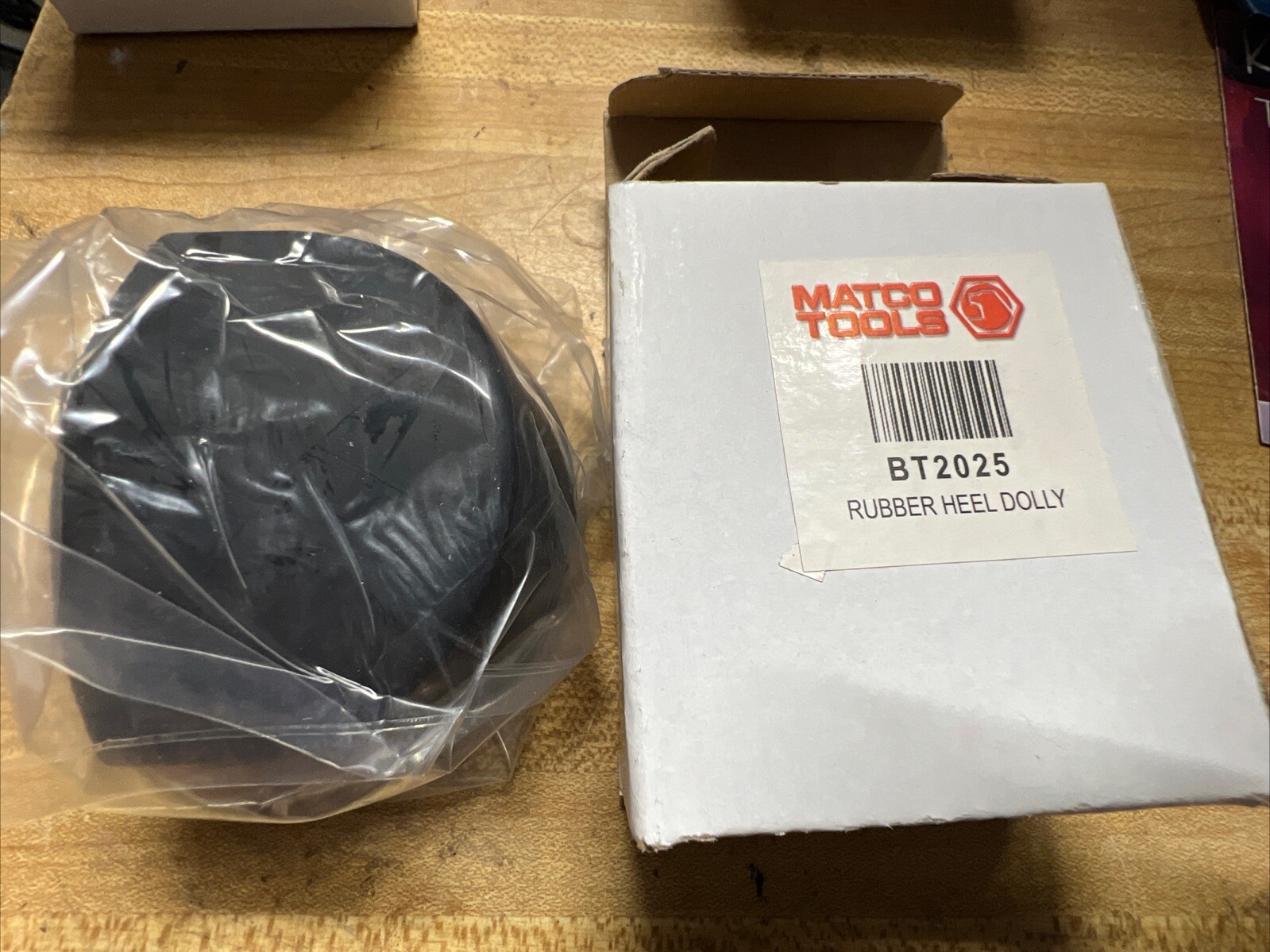NEW NOS Matco Tools BT2025 Auto Body & Fender Rubber Heel Dolly Shop Hammer Tool