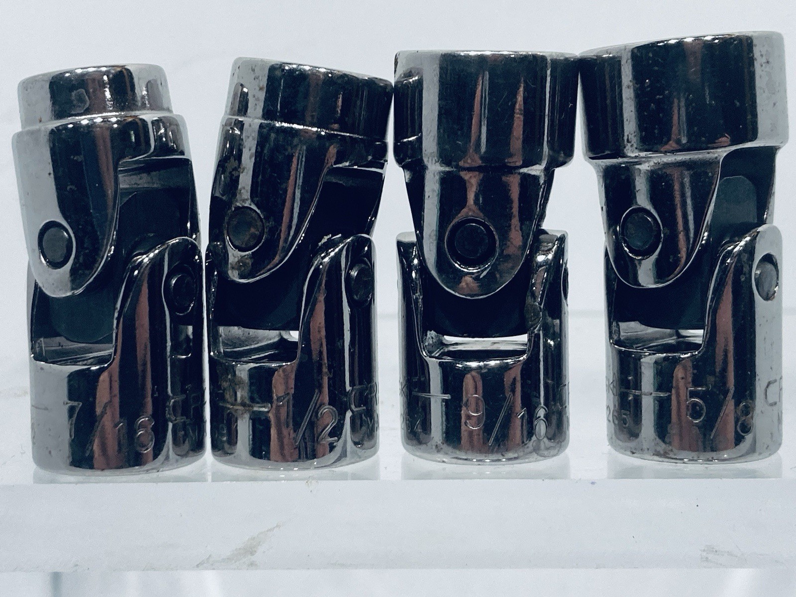 Read Craftsman 4pc Flex Socket Set 3/8 Drive USA 34445 3/8-3/4″ SAE Incomplete