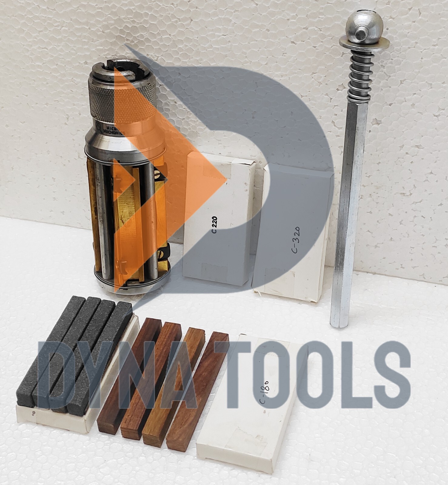 CYLINDER ENGINE HONE KIT + 4x SET STONES + 1 SET CURED WOODEN BLOCKS – ALL SIZES