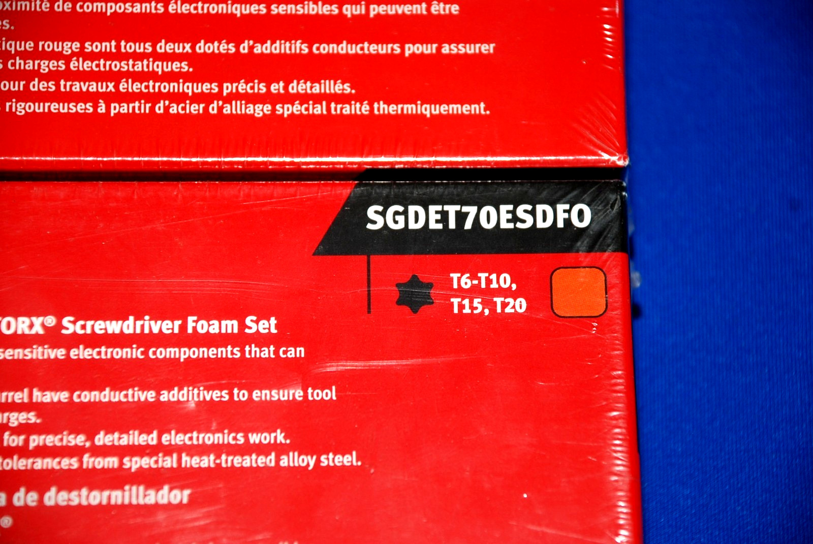 Snap-on NEW 21 Piece Orange PRO-FI Electronic Mini Hex, Screwdriver & TORX Set
