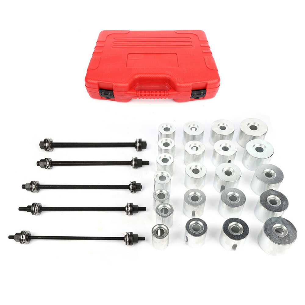 27pcs Universal Press and Pull Sleeve Kit Bush Bearing Removal Insertion Tool