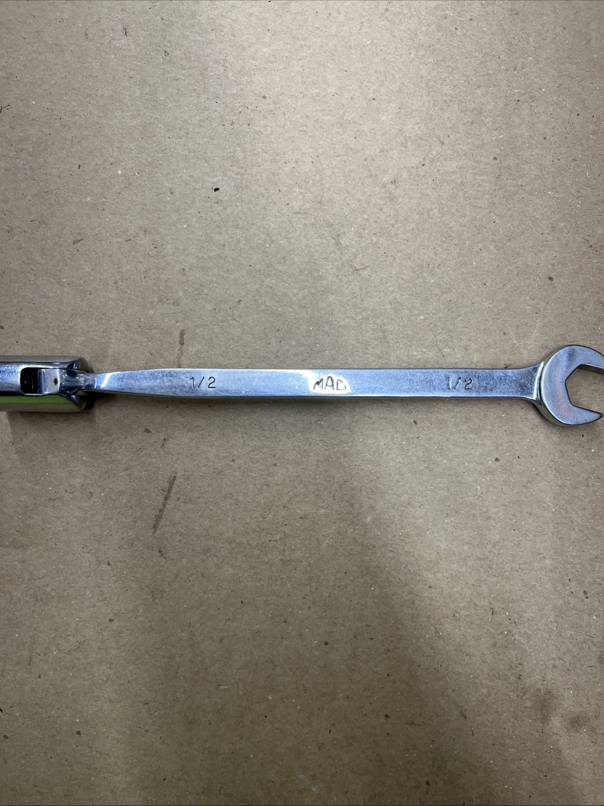 MAC Tools CHLF16 1/2″ Flex-Head 6 Point Socket End SALTUS Combo Wrench BIN F/S