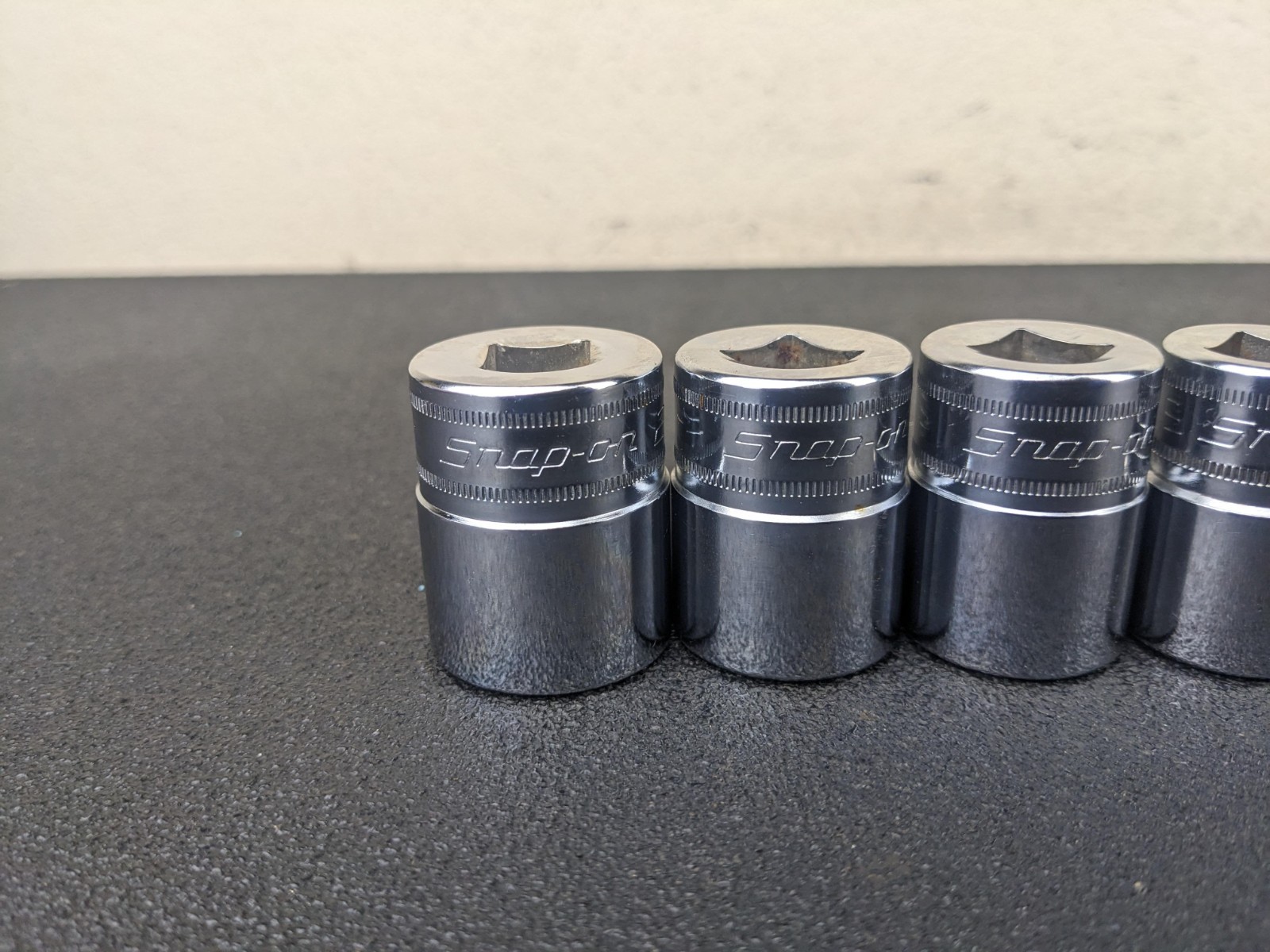 #bp494 Snap On 11pc 6 Point 1/2” drive Shallow Socket Set 24mm