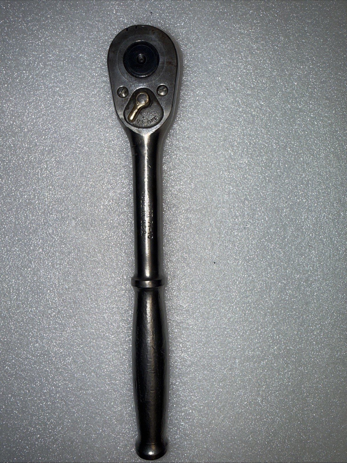 Snap-On Vintage 71-10 1/2” Drive Ratchet – USA – Patent 185-4513 -(1940’s)