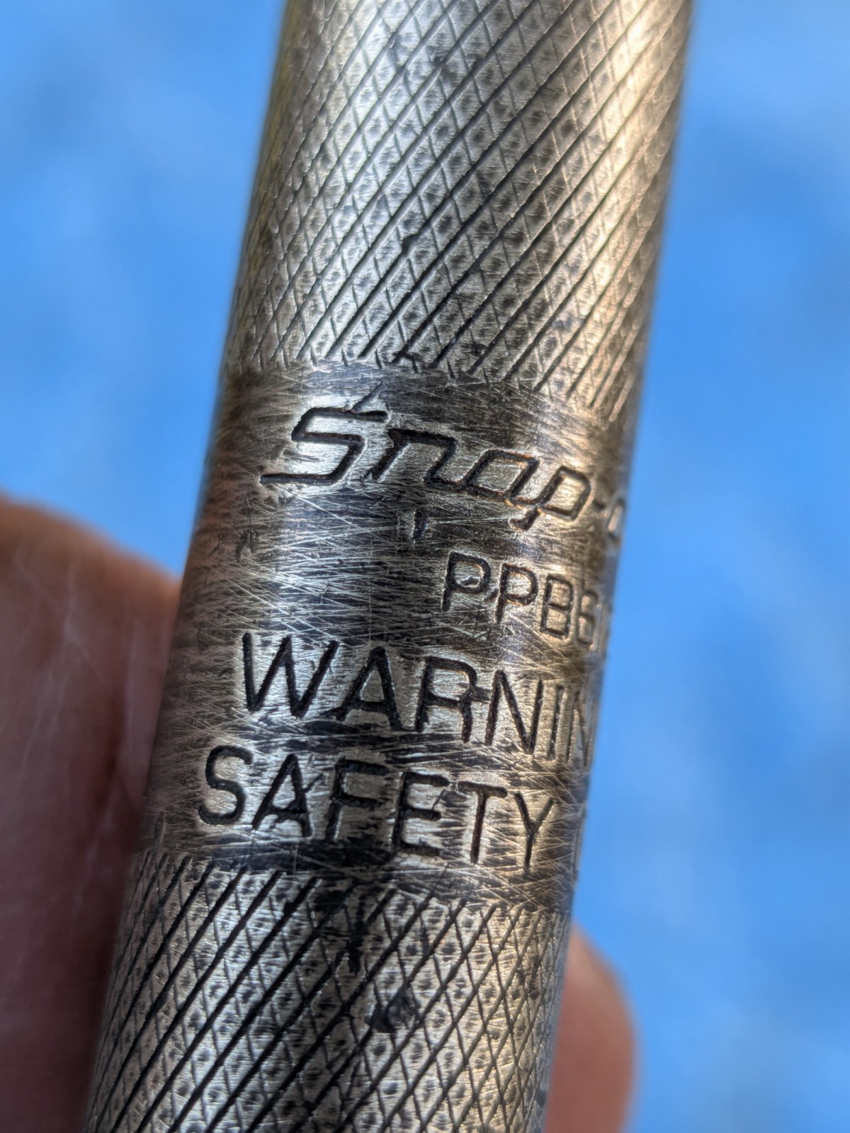 Pair of Snap On Brass Drifts PPB1012 & PPB612