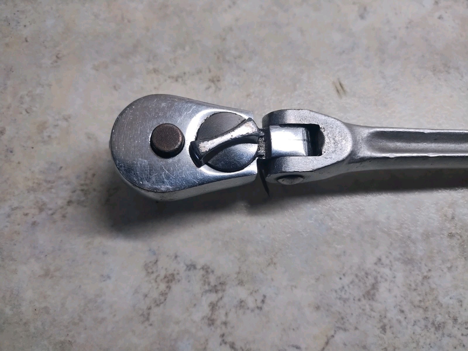 Vintage Craftsman 3/8″ Drive Flex Head Ratchet 42791 -V- Oil Port USA