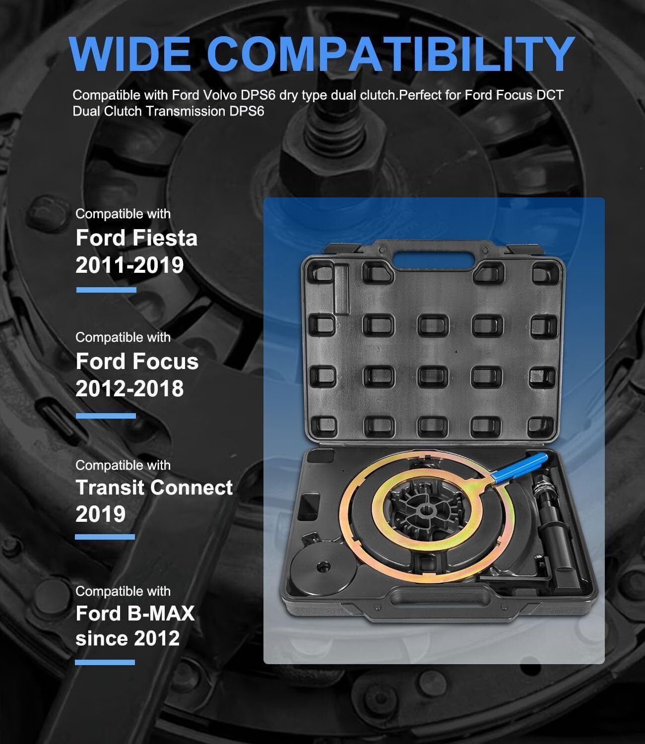 Dual Clutch Transmission Reset Install Tool For Ford Focus DPS6-DCT F1FZ-7B546