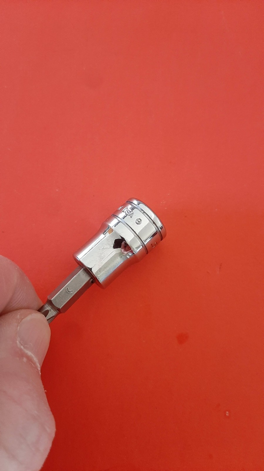 Snap-on T27 FTXR27E Tamper Resistant Torx Bit Socket Driver 3/8″ Drive READ!