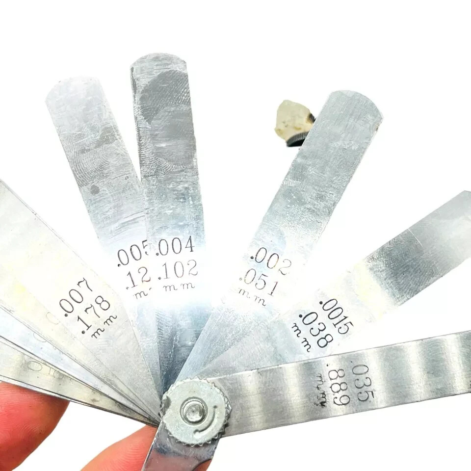 11 Pc Mitutoyo Metric Feeler Gauge Check Measure Hand Tools Bottle Opener & More