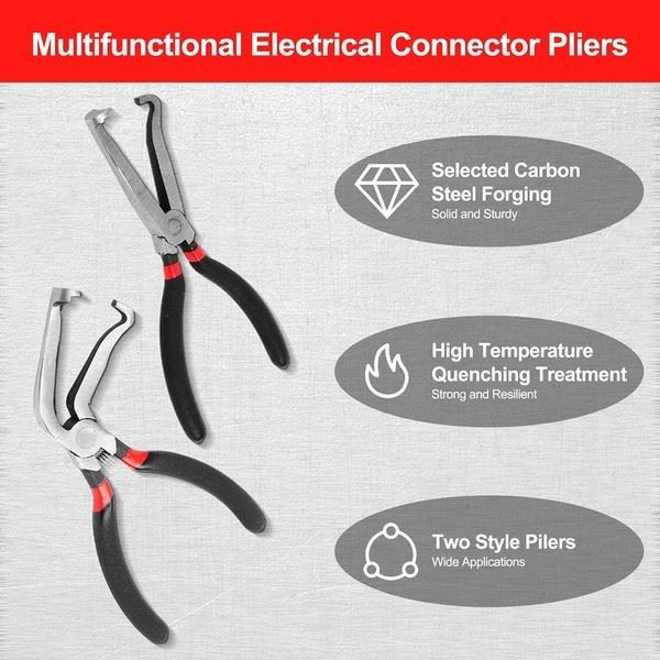 Heavy Duty Carbon Steel Disconnect Pliers for Vehicle Maintenance Tasks