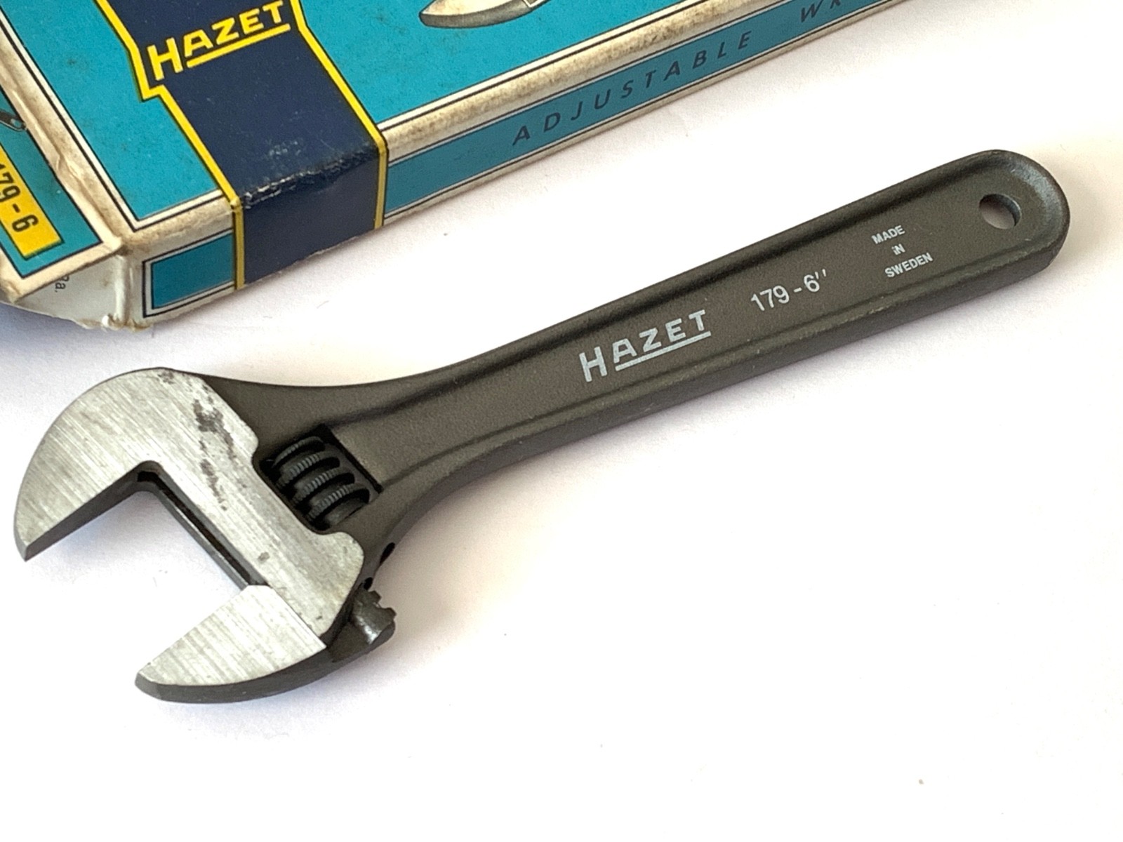 Vintage HAZET 179-6 Adjustable Wrench NIB Tool VW Porsche Mercedes made Sweden