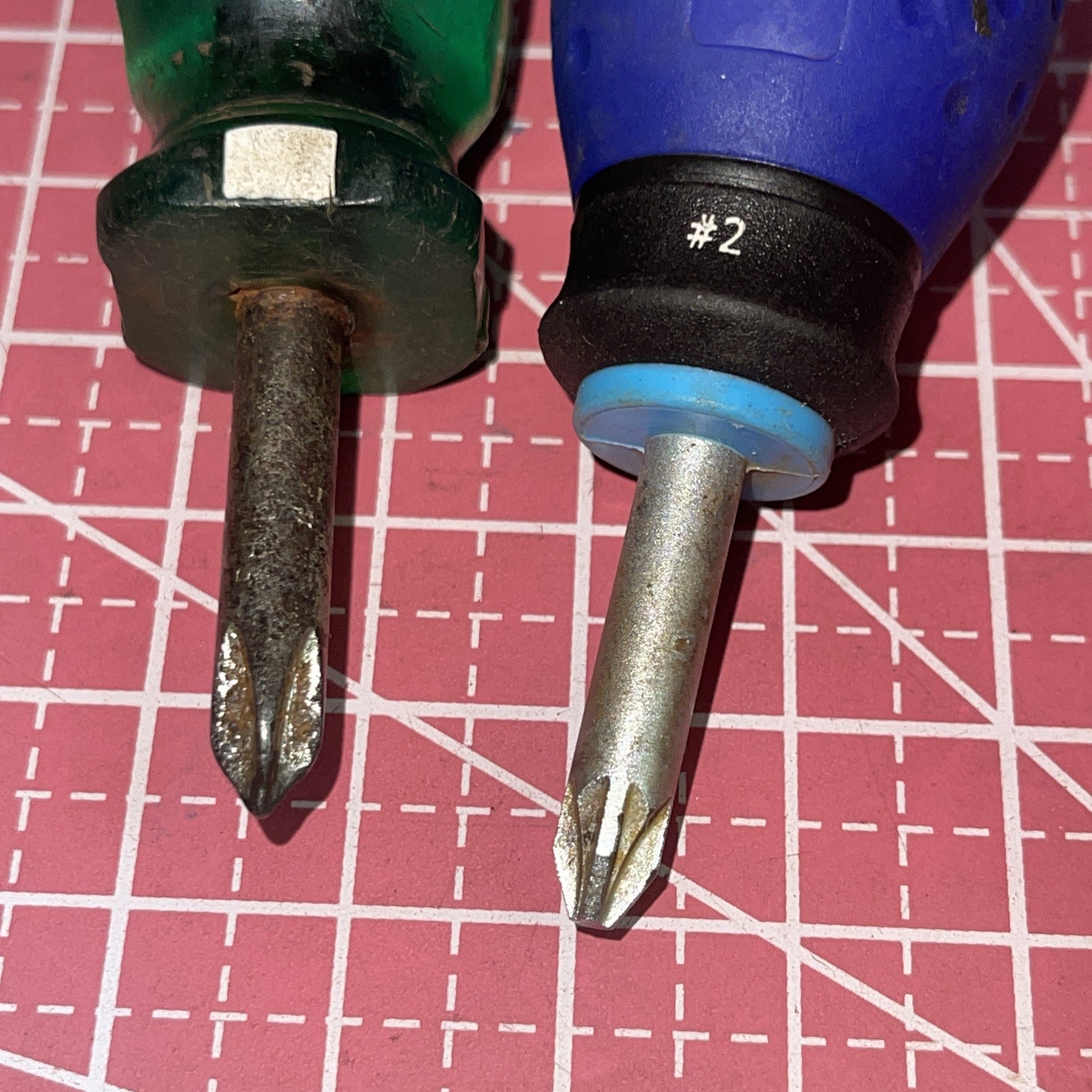 Vintage SK USA Mixed Screwdriver Lot Set Flat Stubby S-K Philips Large France 5