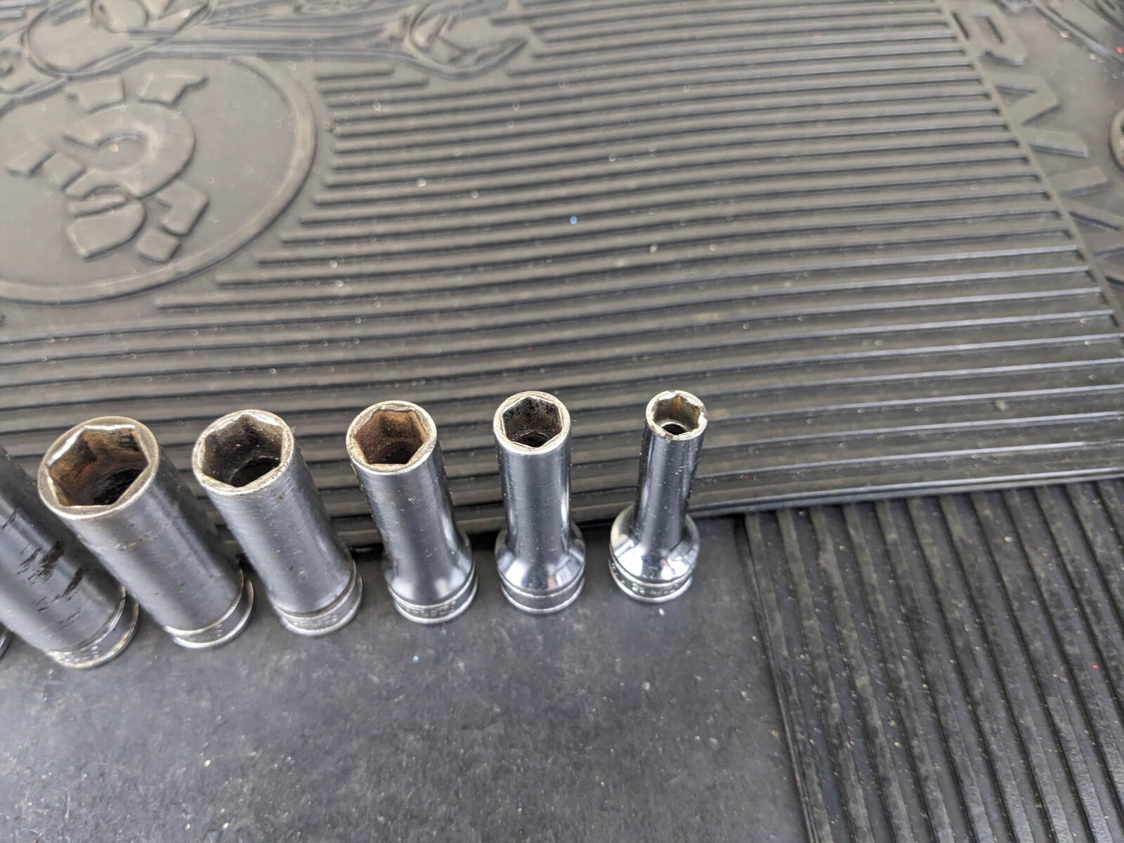 #bg234 Snap on Tools 211SFSY 3/8″ Drive Deep Chrome Socket Set Socket Set