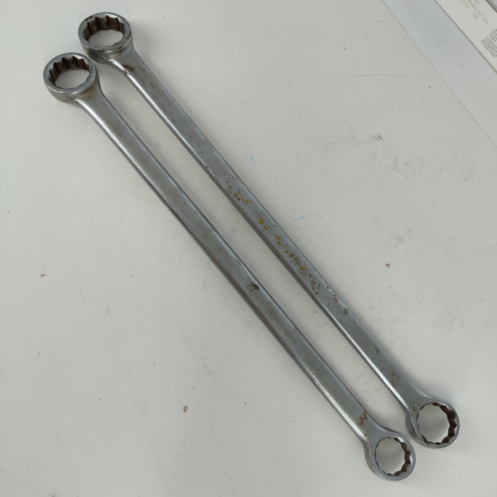 2X Vtg Proto 1150 1 1/8”~1 1/16” 1147 1 1/16 ~ 15/16″ Box End Wrenches USA