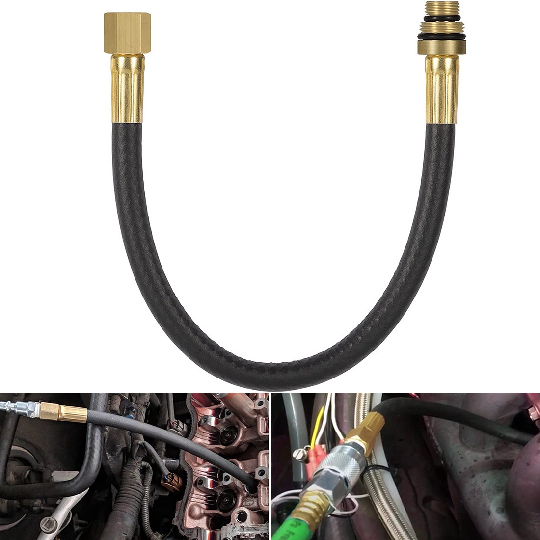 19700 Air Operated Valve Spring Holder 12″ Flexible Hose Power Hose Tool Holding