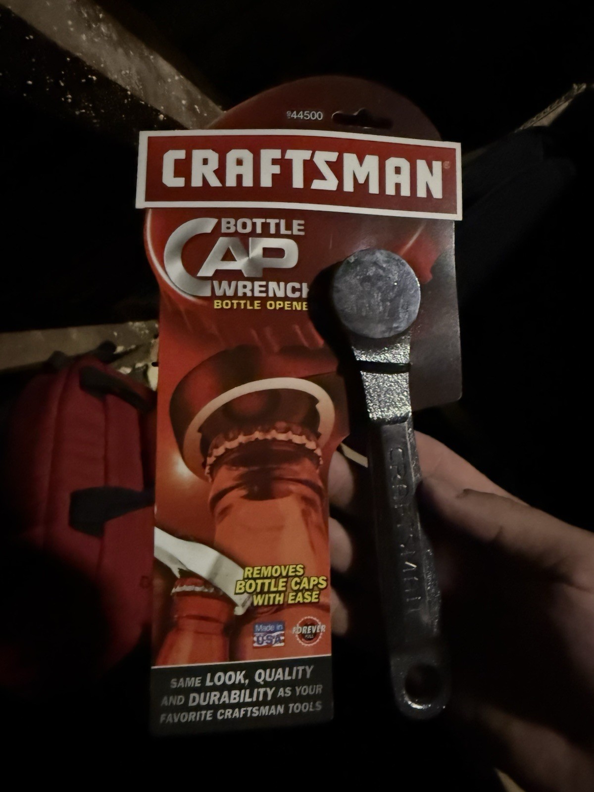NEW Craftsman Tools 44500 A-AE Bottle Cap Wrench Bottle Opener, Collectible NOS