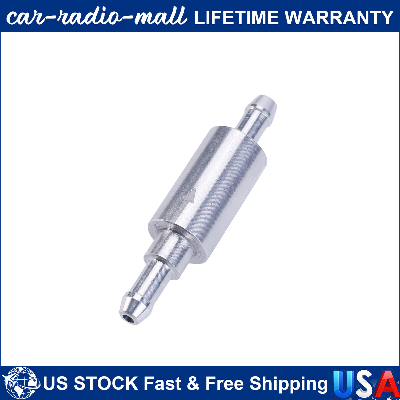 6 PCS Brake Bleeder Hose, One Way Check Valve Tube Bleeding Tool Kit Silver US