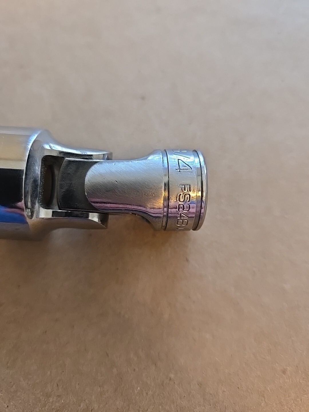 Snap On 3/8″ Drive 3/4″ 6PT Chrome Universal Swivel Socket FS24B