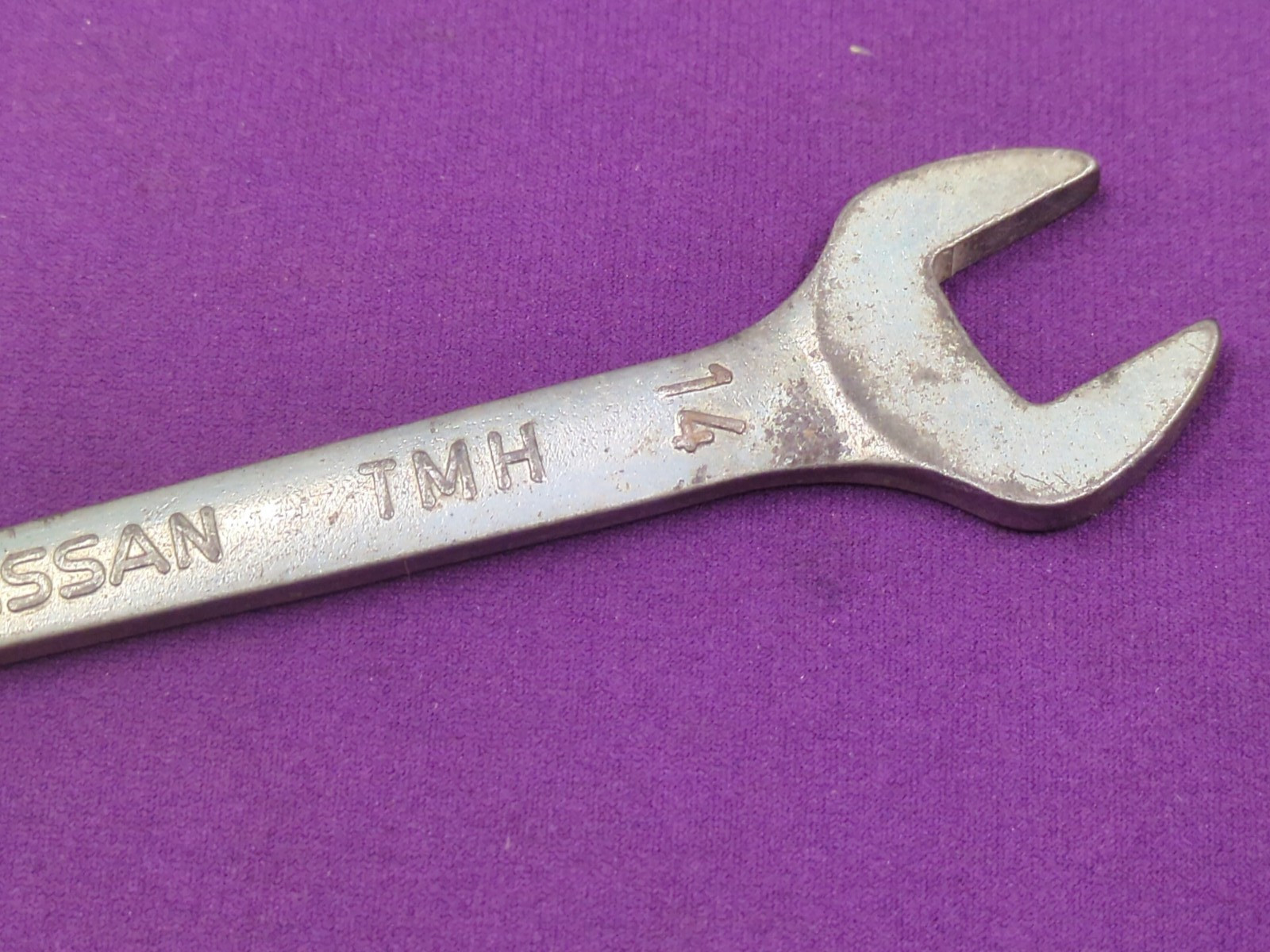 Vintage NISSAN Datsun Tool Kit 12mm & 14mm Open Ended Spanner