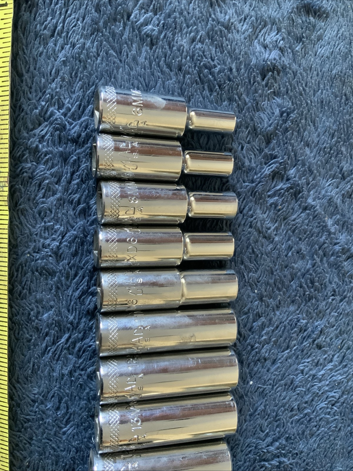 Mac Tools 3/8” Drive Deep Socket Set, 6-19mm….6pt….1 Is Different Style…..zzz