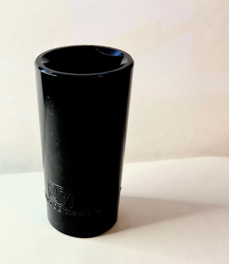 Pittsburgh 27mm x 1/2″ Deep Impact Socket – 6 Pt – Free USA Shipping