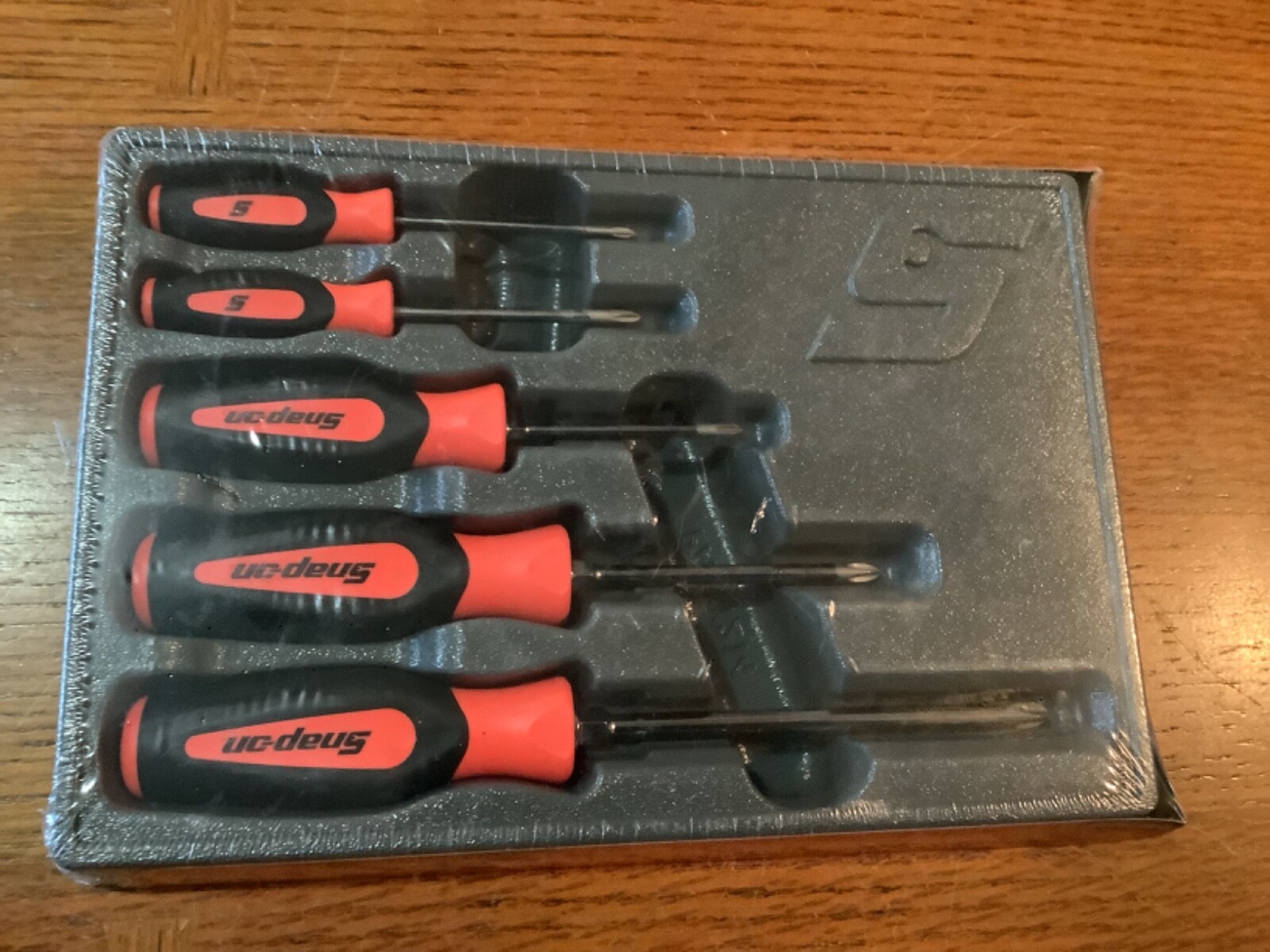 New Snap-on™ 5-piece Orange Soft Grip Phillips Screwdriver Set SGDP50BO Sealed