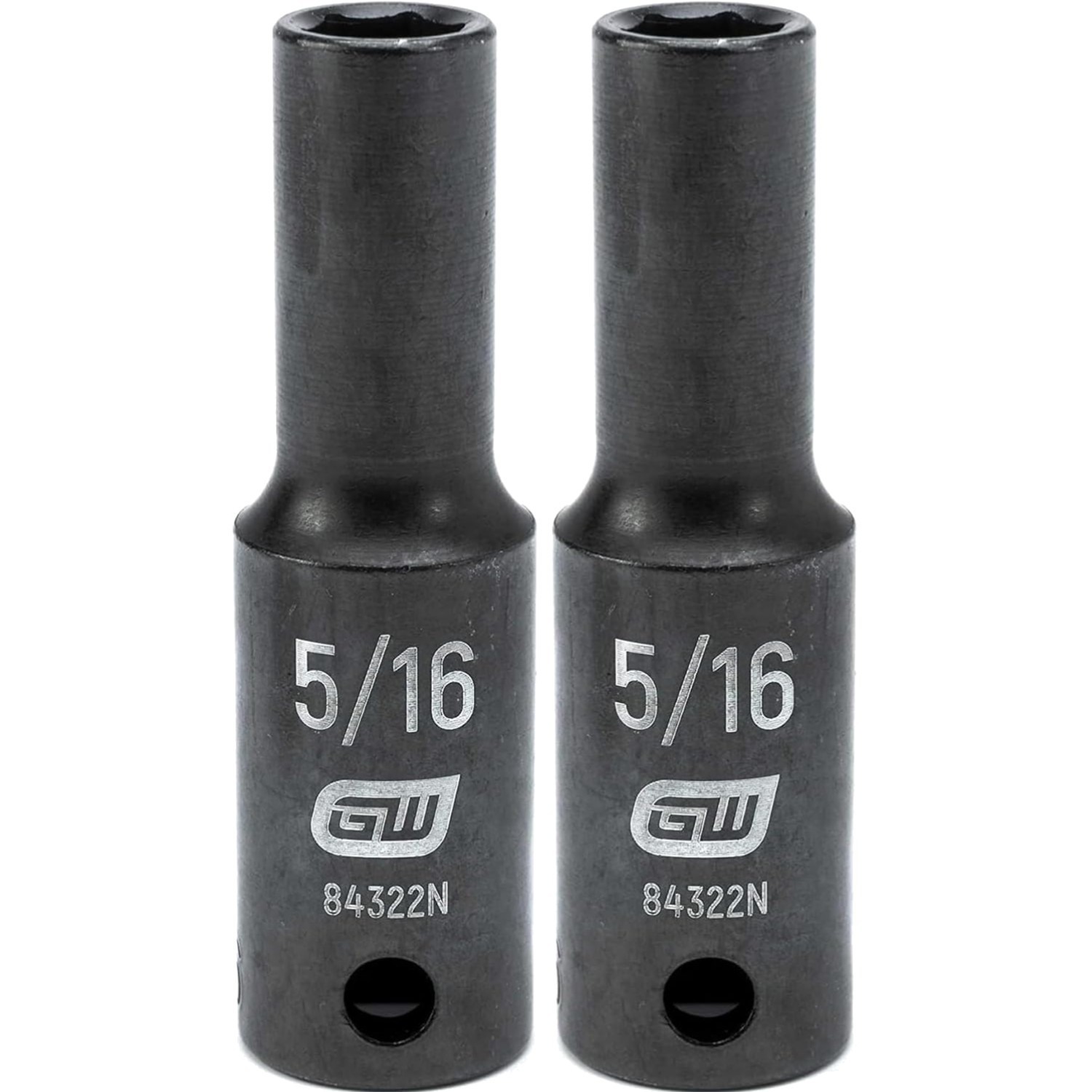 3/8″ Drive Deep Impact Socket 5/16″ 6 Point Pack of 2