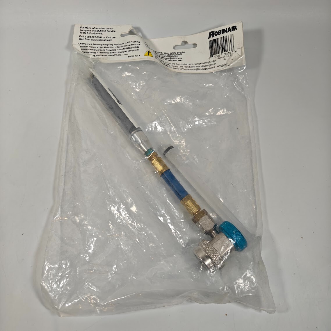 Robinair 16256 Oil Injector, READ DESCRIPTION