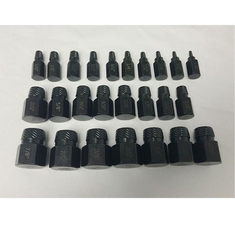 Screw Extractor Kit for Removing Broken Screws, Bolts, Studs, Fittings,Easy Out